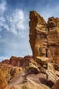 Cohab Canyon Trail, Capitol Reef National Park, Utah. Royalty Free Stock Photo